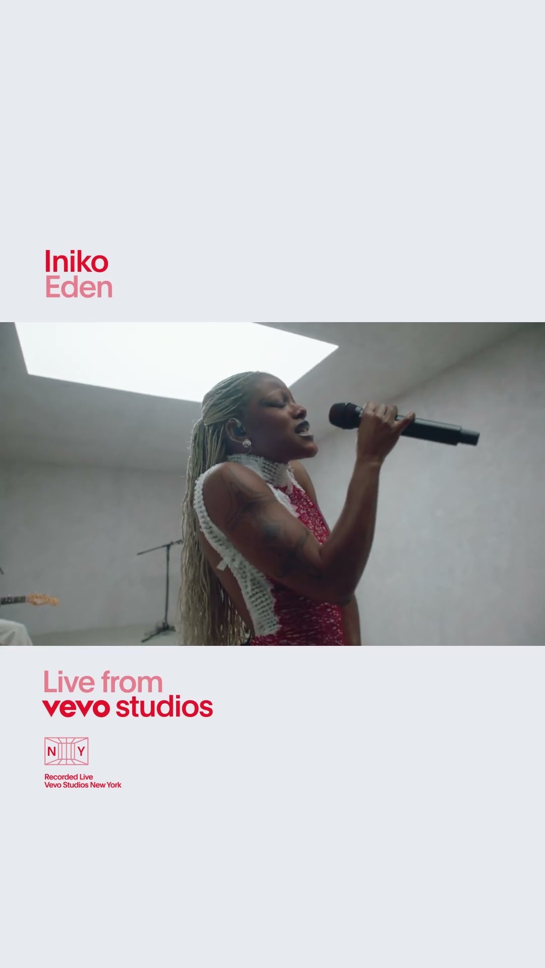 @Iniko - Eden | Live from Vevo Studios